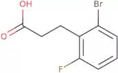 3-(2-Bromo-6-fluorophenyl)propanoic acid