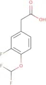 2-[4-(Difluoromethoxy)-3-fluorophenyl]acetic acid