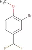 2-Bromo-4-(difluoromethyl)-1-methoxybenzene