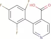 3-(2,4,6-Trifluorophenyl)pyridine-4-carboxylic acid