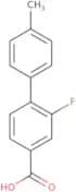 3-Fluoro-4-(4-methylphenyl)benzoic acid