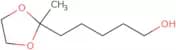 5-(2-Methyl-1,3-dioxolan-2-yl)pentan-1-ol