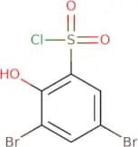 3,5-Dibromo-2-hydroxybenzene-1-sulfonyl chloride
