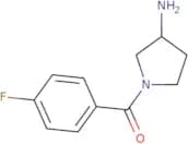 (3S)-1-(4-Fluorobenzoyl)pyrrolidin-3-amine