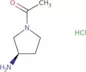 1-[(3R)-3-Aminopyrrolidin-1-yl]ethanone hydrochloride