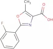 2-(2-Fluorophenyl)-5-methyl-1,3-oxazole-4-carboxylic acid