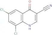 6,8-Dichloro-4-hydroxyquinoline-3-carbonitrile