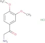2-(3,4-Dimethoxy-phenyl)-2-oxo-ethyl-ammonium chloride