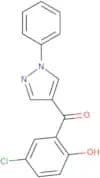 (5-Chloro-2-hydroxyphenyl)(1-phenyl-1H-pyrazol-4-yl)methanone