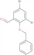 2-(benzyloxy)-3,5-dibromobenzaldehyde