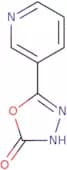 5-(Pyridin-3-yl)-2,3-dihydro-1,3,4-oxadiazol-2-one