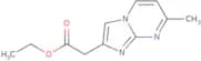 Ethyl 2-{7-methylimidazo[1,2-a]pyrimidin-2-yl}acetate