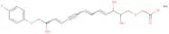 2-[[(2S,3R,4E,6E,10E,12S)-13-(4-Fluorophenoxy)-2,3,12-trihydroxy-4,6,10-tridecatrien-8-yn-1-yl]oxy…