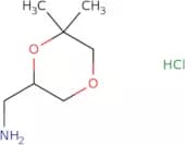 (6,6-Dimethyl-1,4-dioxan-2-yl)methanamine hydrochloride