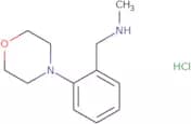 Methyl({[2-(morpholin-4-yl)phenyl]methyl})amine hydrochloride