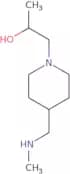 1-{4-[(Methylamino)methyl]piperidin-1-yl}propan-2-ol