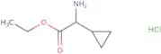 Ethyl 2-amino-2-cyclopropylacetate hydrochloride