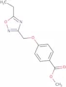 Methyl 4-[(5-ethyl-1,2,4-oxadiazol-3-yl)methoxy]benzoate