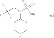 N-(Piperidin-4-yl)-N-(2,2,2-trifluoroethyl)methanesulfonamide hydrochloride