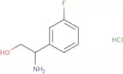2-Amino-2-(3-fluorophenyl)ethan-1-ol hydrochloride