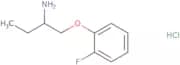 1-(2-Aminobutoxy)-2-fluorobenzene hydrochloride