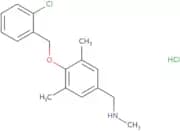 ({4-[(2-Chlorophenyl)methoxy]-3,5-dimethylphenyl}methyl)(methyl)amine hydrochloride