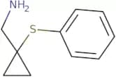 [1-(Phenylsulfanyl)cyclopropyl]methanamine
