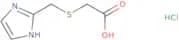 2-[(1H-Imidazol-2-ylmethyl)sulfanyl]acetic acid hydrochloride
