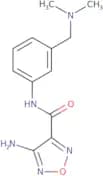 4-Amino-N-{3-[(dimethylamino)methyl]phenyl}-1,2,5-oxadiazole-3-carboxamide