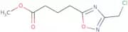 Methyl 4-[3-(chloromethyl)-1,2,4-oxadiazol-5-yl]butanoate