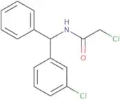 2-Chloro-N-[(3-chlorophenyl)(phenyl)methyl]acetamide