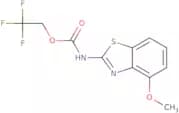 2,2,2-Trifluoroethyl N-(4-methoxy-1,3-benzothiazol-2-yl)carbamate