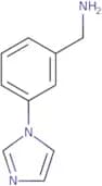 [3-(1H-Imidazol-1-yl)phenyl]methanamine