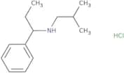 (2-Methylpropyl)(1-phenylpropyl)amine hydrochloride
