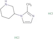 3-(2-Methyl-1H-imidazol-1-yl)piperidine dihydrochloride