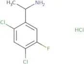 1-(2,4-Dichloro-5-fluorophenyl)ethan-1-amine hydrochloride