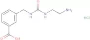 3-({[(2-Aminoethyl)carbamoyl]amino}methyl)benzoic acid hydrochloride