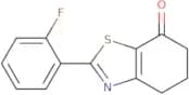 2-(2-Fluorophenyl)-4,5,6,7-tetrahydro-1,3-benzothiazol-7-one