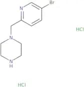 1-[(5-Bromopyridin-2-yl)methyl]piperazine dihydrochloride