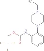 2,2,2-Trifluoroethyl N-[2-(4-ethylpiperazin-1-yl)phenyl]carbamate