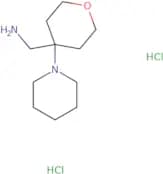 [4-(Piperidin-1-yl)oxan-4-yl]methanamine dihydrochloride