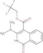 2,2,2-Trifluoroethyl 3-(dimethylamino)-1-oxo-1,2-dihydroisoquinoline-4-carboxylate
