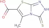 5-Methyl-3-sulfanyl-[1,2,4]triazolo[3,4-b][1,3]thiazole-6-carboxylic acid