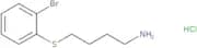 1-[(4-Aminobutyl)sulfanyl]-2-bromobenzene hydrochloride