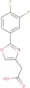 2-[2-(3,4-Difluorophenyl)-1,3-oxazol-4-yl]acetic acid