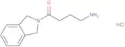 4-Amino-1-(2,3-dihydro-1H-isoindol-2-yl)butan-1-one hydrochloride