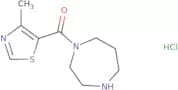 1-(4-Methyl-1,3-thiazole-5-carbonyl)-1,4-diazepane hydrochloride