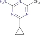 4-Cyclopropyl-6-methyl-1,3,5-triazin-2-amine