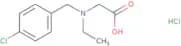 2-{[(4-Chlorophenyl)methyl](ethyl)amino}acetic acid hydrochloride