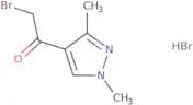 2-Bromo-1-(1,3-dimethyl-1H-pyrazol-4-yl)ethan-1-one hydrobromide